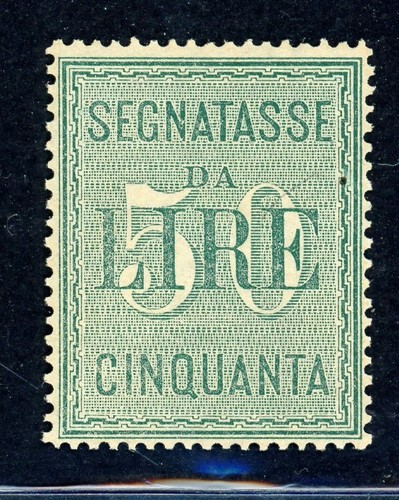 Regno 1884 segnatasse 50 - regno,
