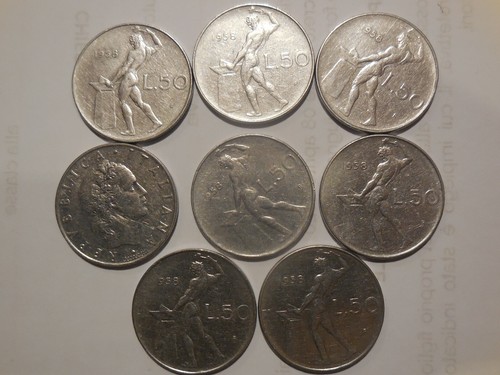 Moneta lire 1958 - da,