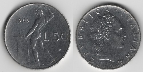 Italia lire 1965 - italia,
