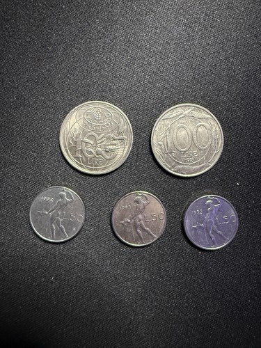 Lotto monete repubblica - lotto,