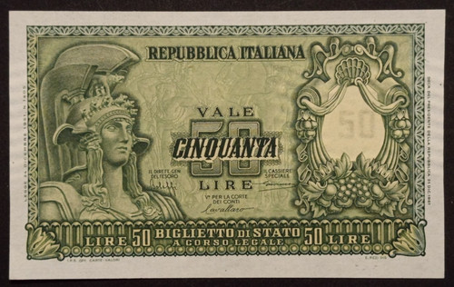 Lire 1951 fds italia - 31/12/1951,