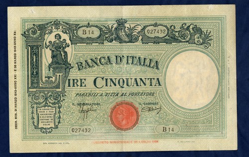 Lire grande - lire, (fascio)