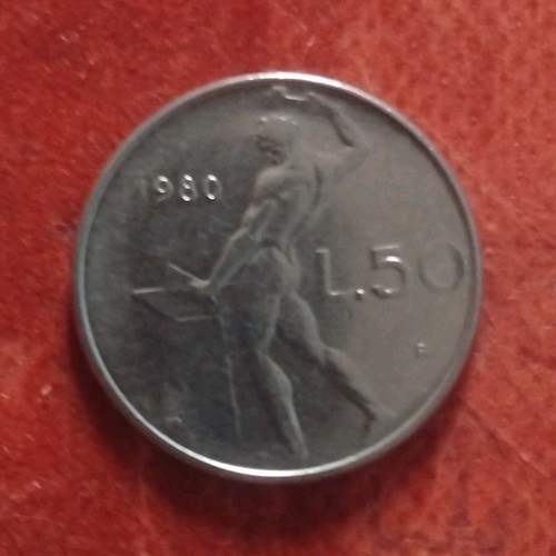 Repubblica italiana moneta - italiana, 50