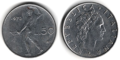 Italia lire 1972 - italia,