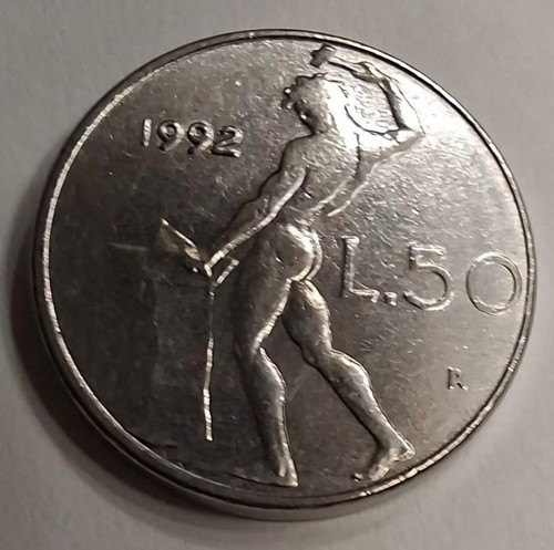 Moneta lire anno 1992 di - moneta,