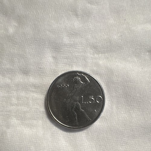 Moneta italia lire - moneta, (l.50)