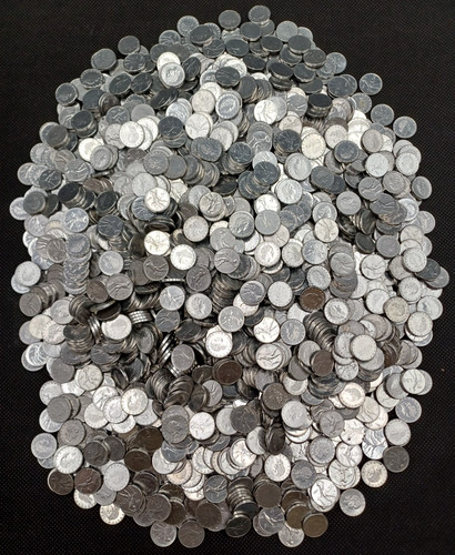 Lire metalliche mignon - 50,