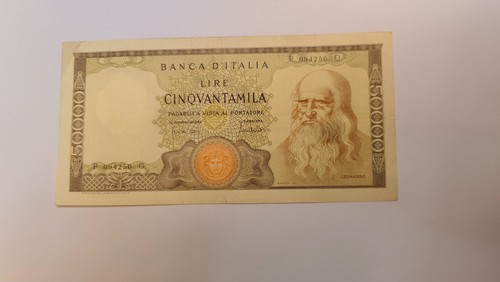 000 lire leonardo vinci - leonardo, da