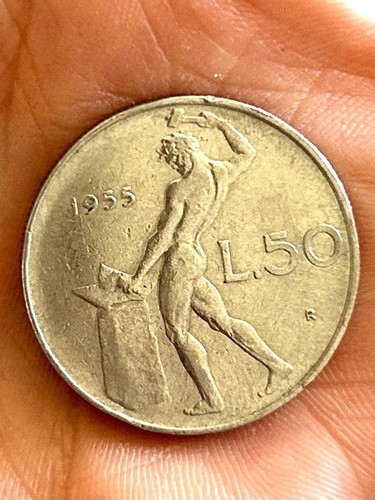 Repubblica italiana moneta - moneta, 50