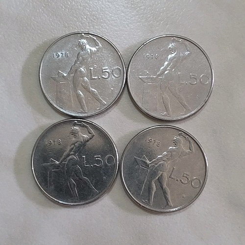 Lotto monete lire vulcano - 4,