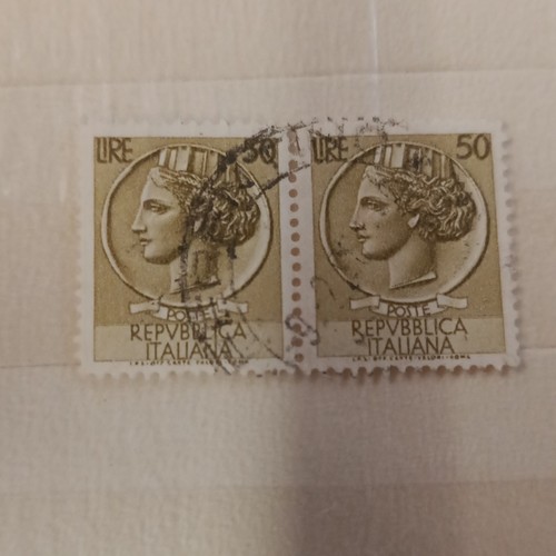 Francobollo italia lire - italia, lire''