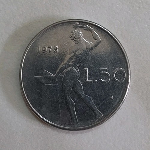 Moneta italia repubblica - repubblica, 50