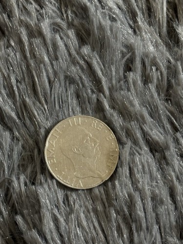 Moneta lire vulcano - moneta,