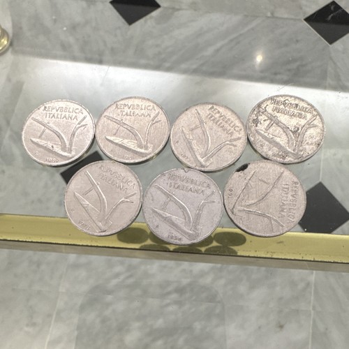 Lotto monete lire - 7,